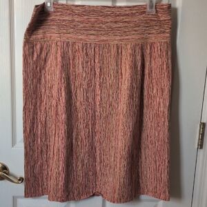 Royal Robbins Multicolor Jersey Skirt in Peach Blend XL